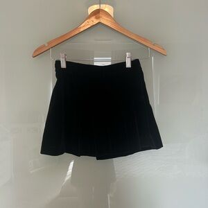 Missoni Pleated Black Mini Skirt